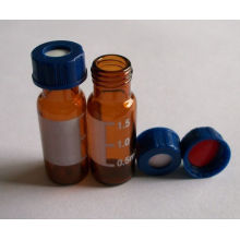 Amber and Clear Mini Screwed Glass Vials for Pharmaceutical Packing